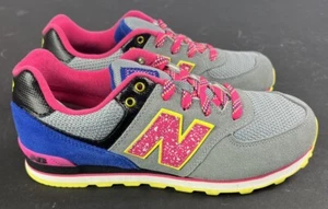 New Balance 574 KL574064 Kids/Infant Lace Up Lifestyle Sneakers Shoes - Picture 1 of 12