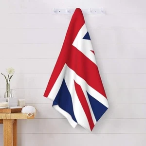 Toalla Bandera Union Jack Patrón Baño Playa Grande Suave Algodón Toalla Regalo 152 x 76cm - Imagen 1 de 11