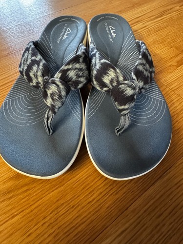 CLARKS CLOUDSTEPPERS DONNA TAGLIA 10 SUPER COMODI INDOSSATI UNA VOLTA