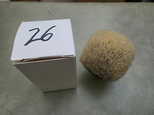 AP Shave Co 26mm Gelousy SHD 2-Band Badger - BULB - Shaving Brush Knot Only - Picture 1 of 2