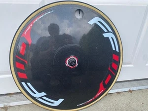 Fast Forward Carbon Tubular Rear TT Disc Wheel - Picture 1 of 5