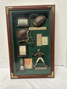 The History of Football Museum Display Case 14" X 21" Shadow Box - Picture 1 of 8