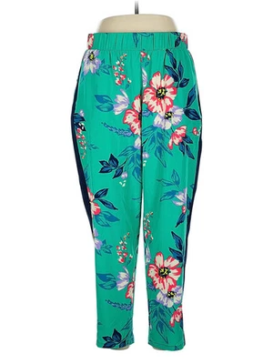 Женские зеленые повседневные брюки IMAN XL - Изображение 1 из 4