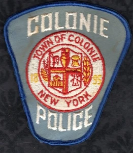 Vintage Colonie N.Y. New York Police Shoulder Patch  HTF - Picture 1 of 2