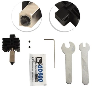 Wide Filament Support Hot End Upgrade Set kompatibel mit mehreren Modellen - Photo 1/12