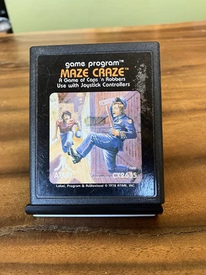 Vintage Atari Game (GAME ONLY) - Maze Craze - Image 1 of 3