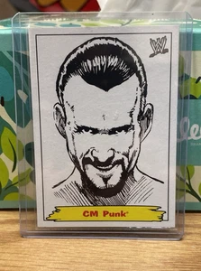 2012 Topps Heritage WWE #3 CM Punk Jerry "The King" Lawler Portraits - Picture 1 of 2