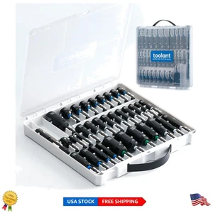 Schwerlast 34-teiliges Mutterndreher-Set mit Steckschlüssel-Adaptern & Geschenkkoffer - Bild 1 von 10