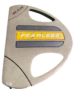 RAM Fearless Mallet Putter Left-Handed Steel 35" New Jumbo Grip Good LH Club - Picture 1 of 12