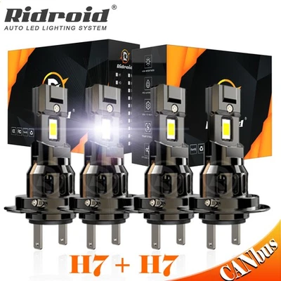 For Mercedes-Benz GL350 GL450 GL500 GL550 2008-2016 LED Headlight High-Low Bulbs Foto 1 de 4