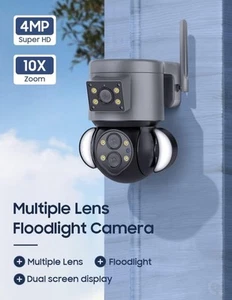 Floodlight Security Surveillance Camera - Picture 1 of 4