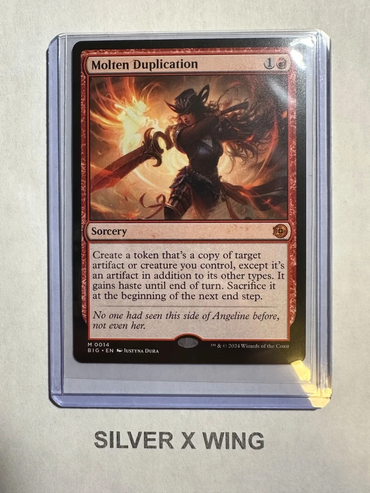 Molten Duplication x1, MTG, Outlaws of Thunder Junction: The Big Score, BIG, NM - Image 1 of 1