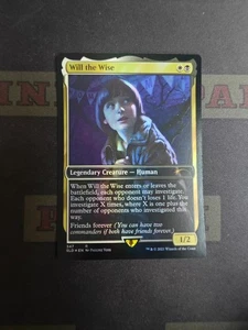 Magic The Gathering SLD EN Pauline Voss 347 R Will the Wise Foil - Picture 1 of 1