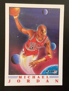 Michael Jordan 1991-92 Pro Vision Fleer 2 of 6 Chicago Bulls M105 - Bild 1 von 2