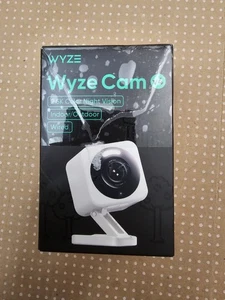 WYZE Cam v4, 2.5K QHD WiFi Indoor/Outdoor Smart Home Security Camera - Picture 1 of 5
