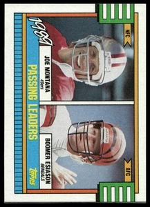 Joe Montana / Boomer Esiason 1990 Topps Collector's Edition Tiffany - Picture 1 of 2