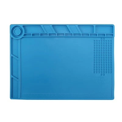 S-140 Magnetic Insulation Silicone Soldering Mat Magnetic Repair Mat, Heat1960 - Image 1 of 4