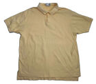 Vintage Made In Usa Ll Bean Mens Xl Tall Xlt Yellow Polo Shirt