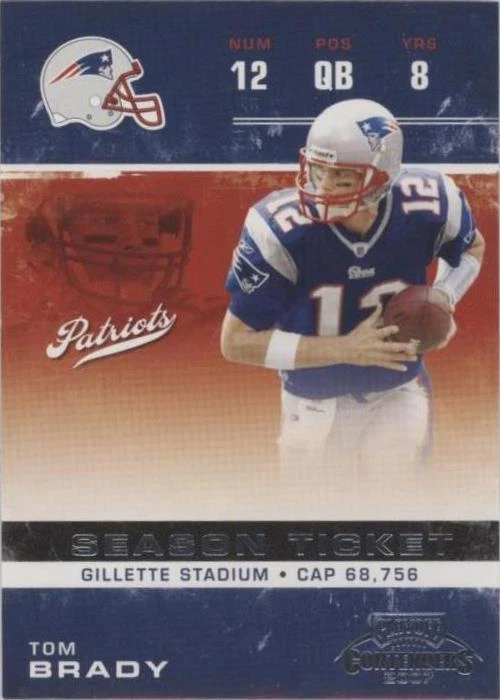 2007 Playoff Contenders Tom Brady #59
