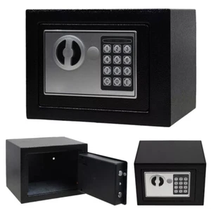 Minisafe elektronischer Safe Tresor Minitresor Wandtresor Wandsafe Möbeltresor - Bild 1 von 14