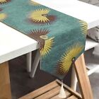 13"x70" Cotton Table Runner Enhanced Beauty Of Your Room (Glowing Sun Pattern)