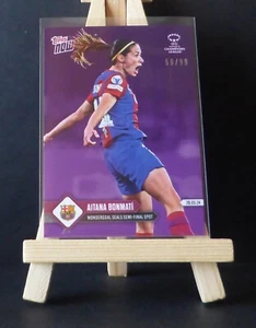 2023/2024 TOPPS NOW UCL DONNE ⭐ AITANA BONMATI ⭐ BARCELLONA ☄️ 58/99 - Picture 1 of 2