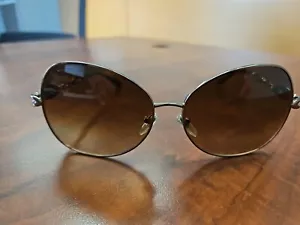 BVLGARI Sun Glasses BV6025-B 245/13 60□15 130 3N Brown Round Lens Sunglasses I - Picture 1 of 14