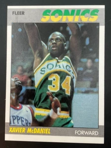 Fleer 1987-88 - Xavier McDaniel #73 - Imagen 1 de 2