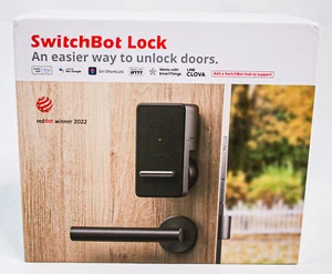 SwitchBot WLAN Smart Lock Pro Touchscreen-Tastatur Smartes Türschloss Türöffner - Bild 1 von 3