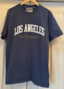 Mens Unisex LOS ANGELES Stronghold T-SHIRT Blue SIZE XL Venice LA California - Picture 1 of 11