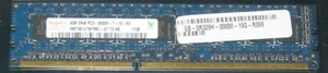 1x 4GB HYNIX DDR3 RAM 1066MHz PC3-8500E 240-pol. CL7 HMT351U7BFR8C-G7 T0 AB TOP - Picture 1 of 1