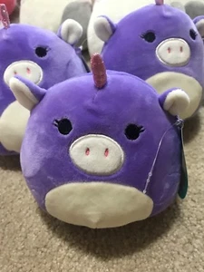 Squishmallows - The Purple Unicorn -5" Plush Minis - Imagen 1 de 5