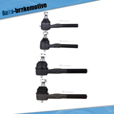 Nuevo par (4) extremos de varilla de amarre interior y exterior para Lincoln Navigator 1998-2002 4x4 Foto 1 de 4