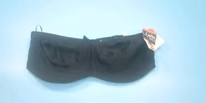 Lilyette By Bali Strapless 40DD Full Figure Underwire Black New with Tags - Picture 1 of 9