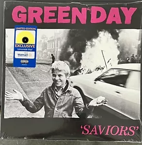 GREEN DAY SAVIORS LEMONADE VINYL USA WALMART LTD/ED EXCLUSIVE LP NEW SEALED - Picture 1 of 4