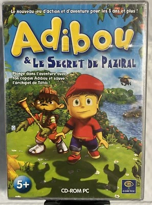 Adibou & Le Secret De Paziral [PC CD-ROM, 3348542169760] Game in French - Image 1 of 4
