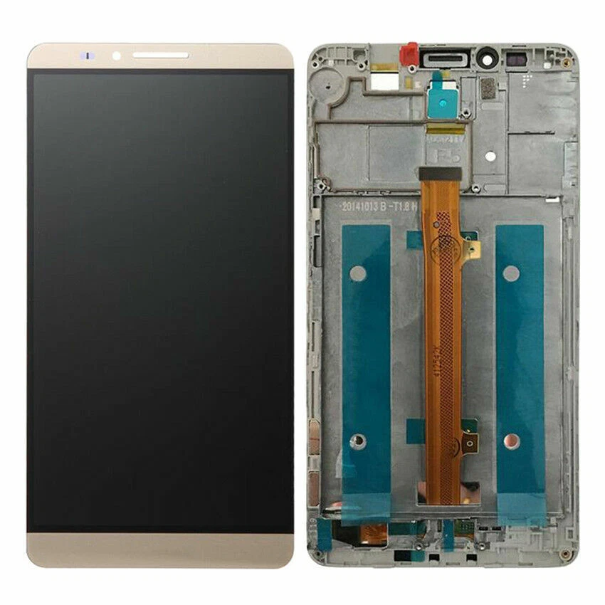 For Huawei Ascend Mate 7 LCD Display Touch Screen Digitizer Assembly + Frame #we - Image 1 of 1