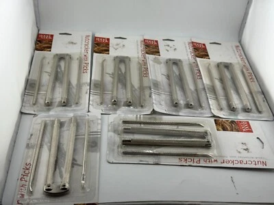NEW GOODCOOK #21085 Handheld Metal Nutcracker And Picks (Lot of 6 Packs!) READ! - Image 1 of 4