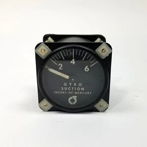 Airborne MFG Gyro Suction Gauge 1G10-1 - 12F - Picture 1 of 5