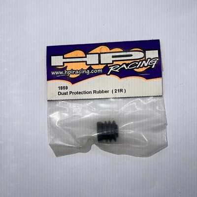 HPI Racing 21R Dust Protection Rubber Nitro Star 21R 1859 Vintage Rc Car Parts - Image 1 of 2