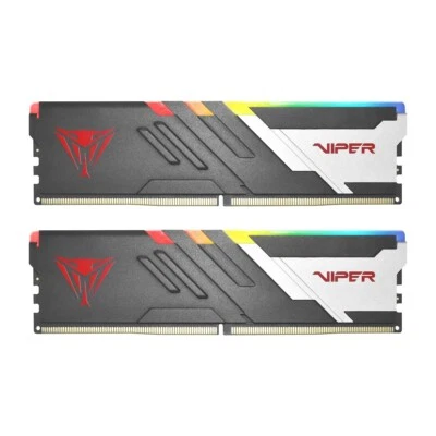 Patriot Viper Venom RGB 48GB (2x24GB) DDR5-6000 PC5-48000 C30 XMP/EXPO PC Memory - Image 1 of 4