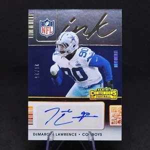2021 Panini Contenders NFL DEMARCUS LAWRENCE Ink Autograph /25 #INK-DML - Picture 1 of 2