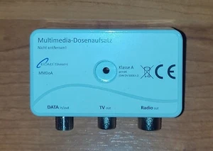 Multimedia Dosenaufsatz MMDoA TV Radio Internet WLAN ECAD Multi Media Neu OVP - Bild 1 von 2