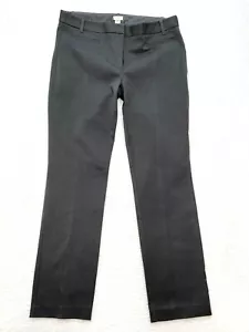 J.CREW Stretch Womens Dress Career Pants Pockets Flat Front Zip 12R NWT - Picture 1 of 8