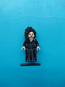 Lego Harry Potter Minifigure Bellatrix Lestrange Black Dress 4840 Burrows! - Picture 1 of 4