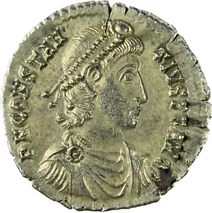 Roman Empire - Constantius II, AD 337-361 - AR Siliqua - Sirmium Mint - Picture 1 of 2