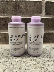Olaplex No 4p & 5p Duo 8,5 Oz. Blond Enhancer Shampoo und Conditioner - Bild 1 von 1