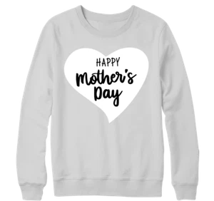 Happy Mother's Day Sweatshirt Mummy Love child gift son daughter Mom Blessed - Picture 1 of 16