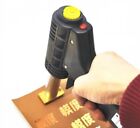 220V Handheld Hot Foil Embossing Stamping Branding Tool For Leather Wood Cake wq