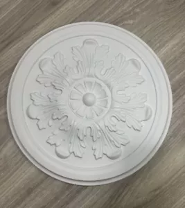 Ekena Millwork CM12LE Legacy Acanthus Ceiling Medallion, 12 3/4OD x 7/8" - Picture 1 of 7